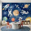 Papier peint astronaute, galaxie, planètes-1847772599-1847772598
