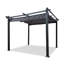 Pergola en aluminium avec auvent-90614236-82959723