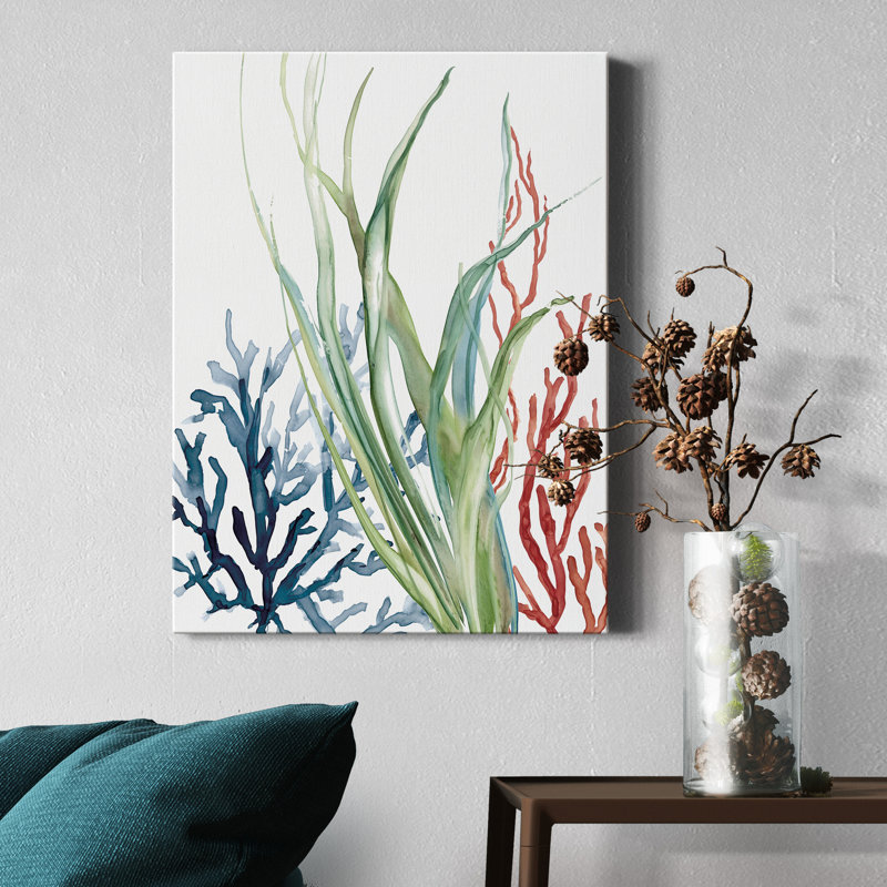 Ocean Garden II - Wrapped Canvas Print, 32" H x 24" W x 1.5" D