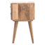 Alisha 45cm W Solid Wood Bedside Table