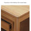 Bureau en bois massif avec caisson à tiroirs mobiles-1695171765