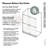 Illume 73.25 in. x 78 in. Fully Frameless Wall Hinge Shower Door-58968892