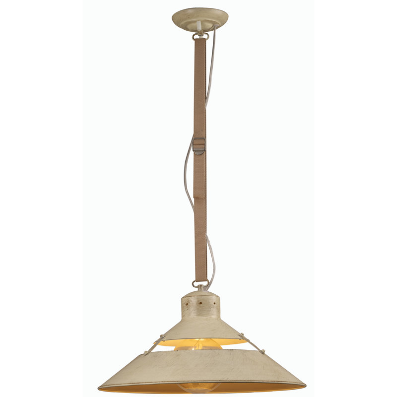 Khaleesi 1 - Light Cone Pendant, Sand Metal