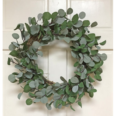 Couronne en soie d'eucalyptus