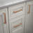 Angled 5" Center to Center Bar Pull