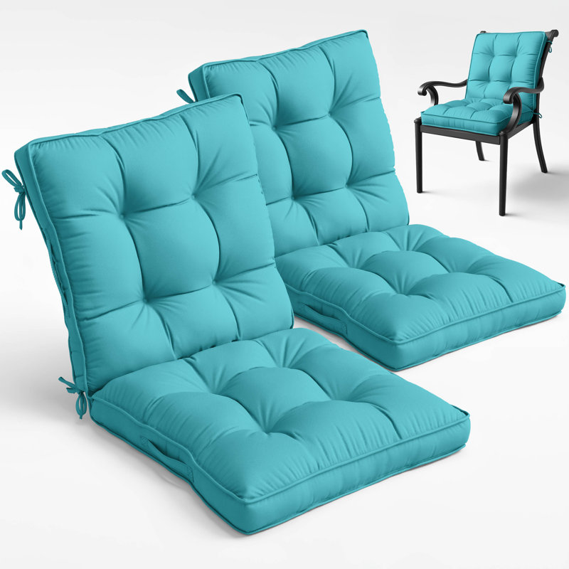 Outdoor/Indoor Seat / Back Cushion, Lake Blue