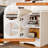 Farmhouse Computer Desk whit 2 Drawers & Cabinet - for Small Spaces/Bedroom-1038989385
