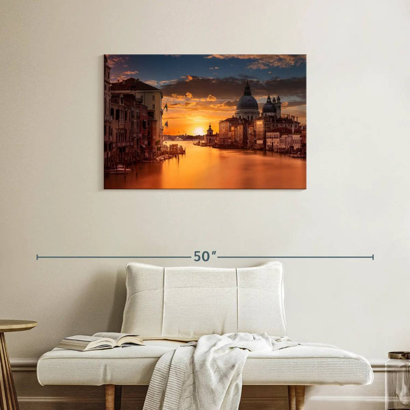 Rorry Venice Waters, 24" H x 36" W