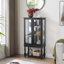 Vitrine lumineuse avec espace de rangement ouvert-133156101