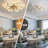 Firsdon 7 - Blade Dimmable LED Ceiling Fan with Remote Control and APP-1895708702
