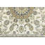 Tapis crème crème 7 x 10 Indo-Nain