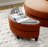 Upholstered Tufted Swivel Chair with Ottoman-1772766938