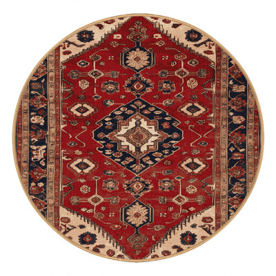 Machine Washable Persian Brown Area Rug