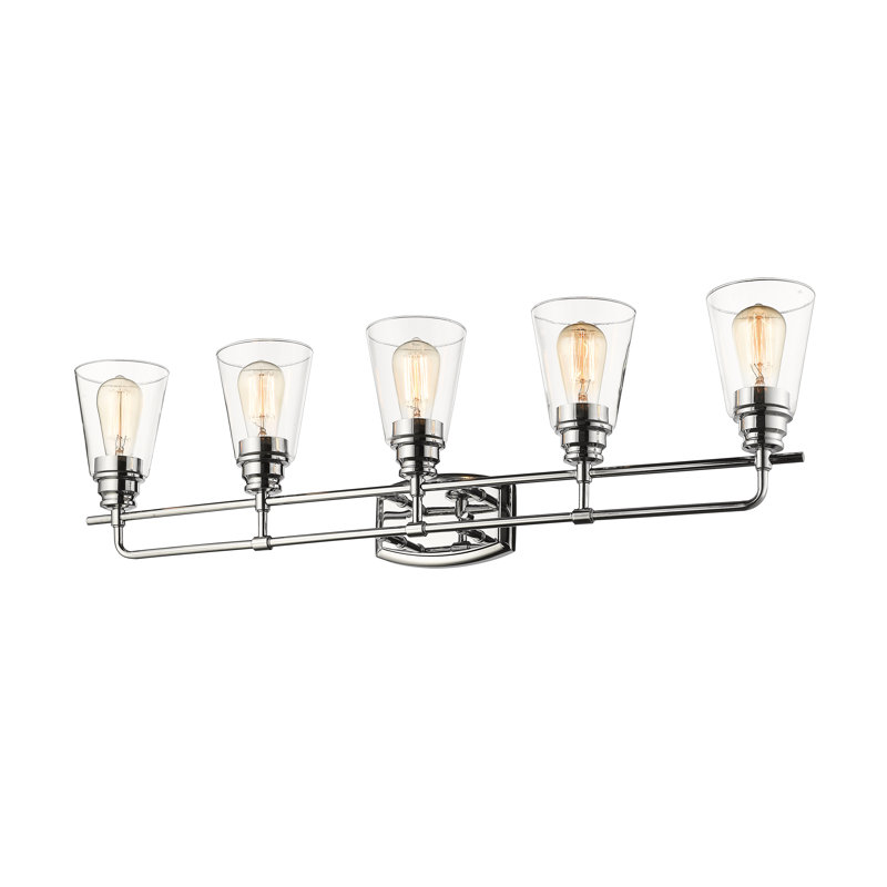 Jantz 5 - Light Dimmable Vanity Light, Chrome