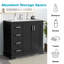 Meuble-lavabo 36 po avec lavabo en céramique-176707142-176707143