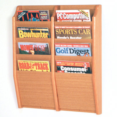 Dennise Wood Magazine Rack