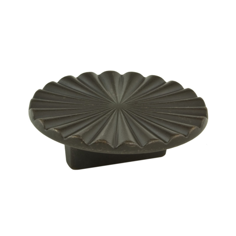 Poignée ronde surdimensionnée Inspiration, Vieille Amérique, H 2,7 po x l 2,7 po x P 0,94 po