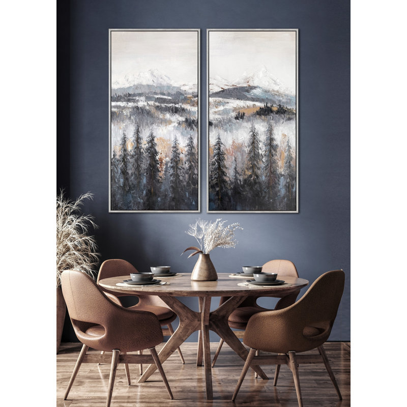 Evergreen Fade II, art mural sur toile