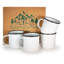 Rolled Black Rim Mug Set/4-1870558323