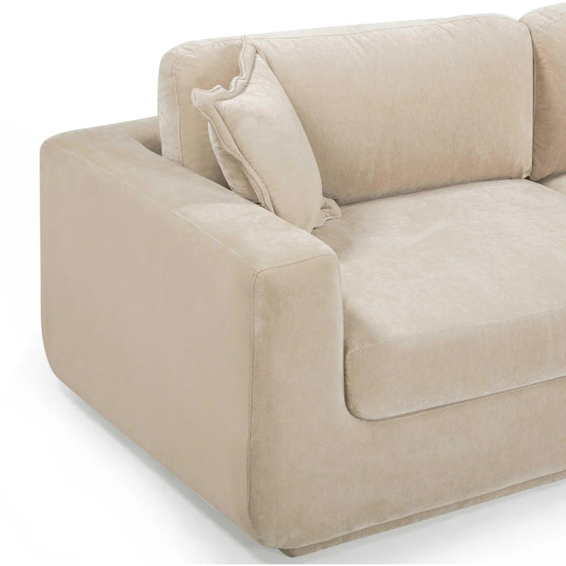 Upholstered 90.5 " Revolution Performance Fabrics® Sofa, Sand