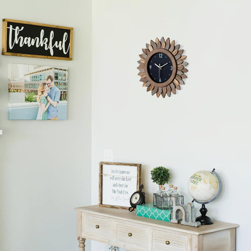 Wood Wall Clock