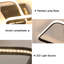 Dual Square 2-Light 69cm LED Ceiling Light