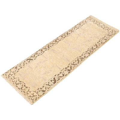Bronislaus One-of-a-Kind 2'8" X 7'10" New Age Runner Area Rug in Khaki
