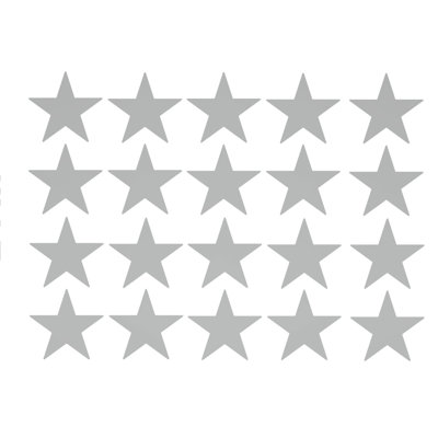 Décalcomanie murale étoiles americana