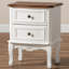49cm W Manufactured Wood Bedside Table