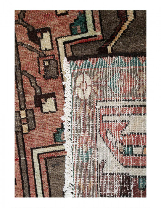 One-of-a-Kind 6'5'' x 10'3'' Area Rug in Rust/Navy Blue