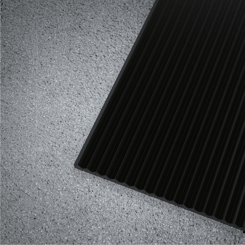 WorkForce Garage Flooring in Black, 96" L x 24" W