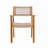 Acacia Wood Outdoor Rattan Chairs-116787723