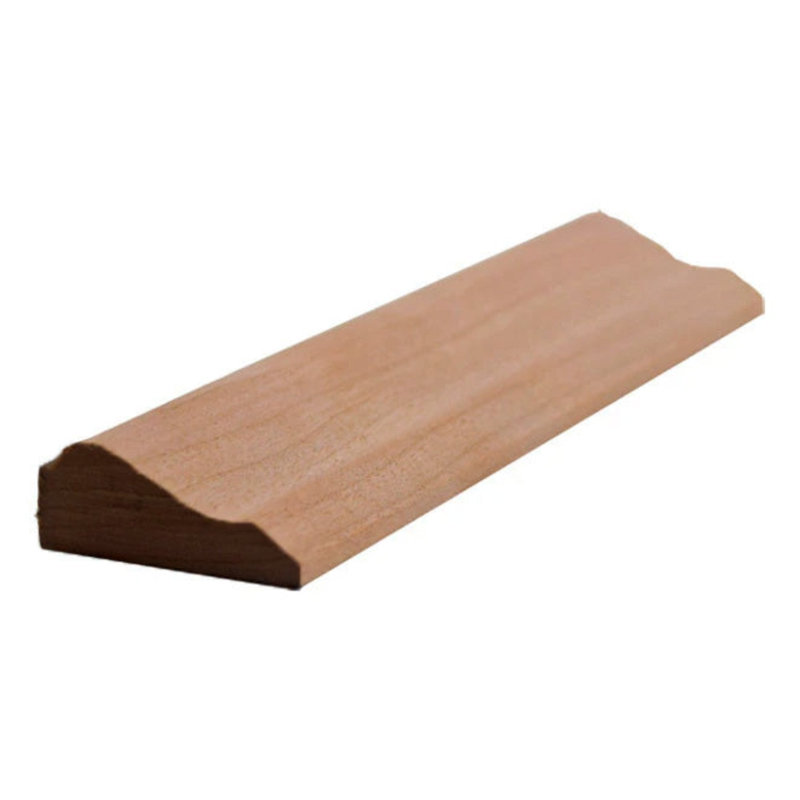 Moulure de panneau colonial EWPM38 de 1-1 / 8 po de largeur x 7/16 po de bordure. Sans finition, Cerisier