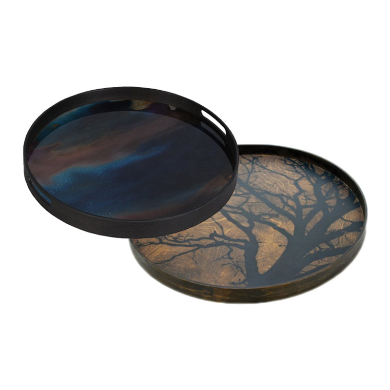 Classics Wood Decorative Tray