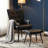 Tufted Wingback Chair and Ottoman-239938066