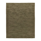 Geist Hand Loomed Wool Solid Color Area Rug in Green