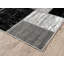Tapis gris / noir à motif géométrique Jamaal-714995247