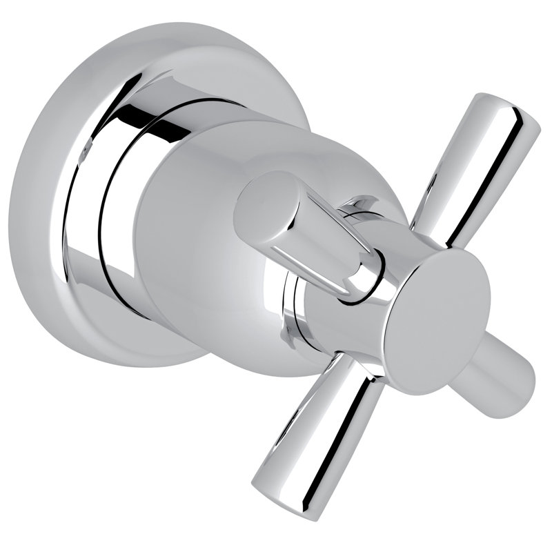 Holborn Volume Control Shower Wall Trim, Polished Chrome