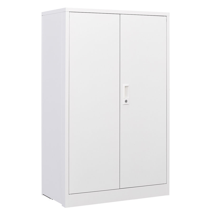Armoire de rangement en métal Onella, Blanc