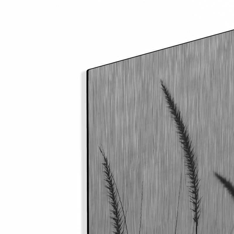 «Field Grasses IV White» par Debra Van Swearingen, H 24 po x l 16 po
