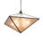 38" Square Mission Prime Inverted Pendant