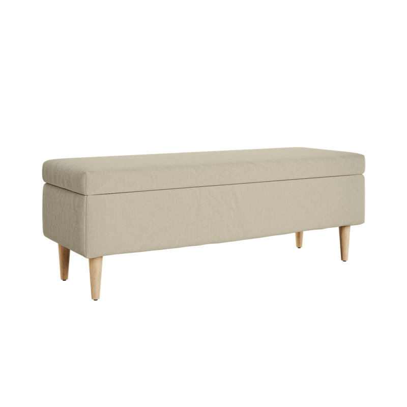 Essential Storage Bench, Sand Hemp Blend, Natural