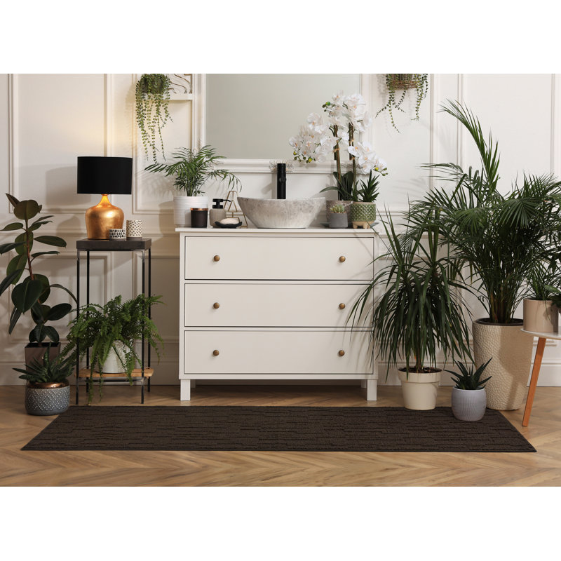 Tapis antidérapant Theoria, Tapis de couloir 2 pi x 8 pi