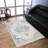 Crayton MACHINE MADE POLYESTER AREA RUGS  - Multicolor, Oriental Design, Area Rugs for Living Room, Bed Room-85340520