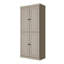 Bibliothèque à 6 tablettes en bois massif l 32 "x H 71,5" Arreana-643509777