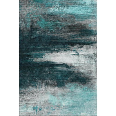Premium Machine Washable Mayfield Abstract Rug