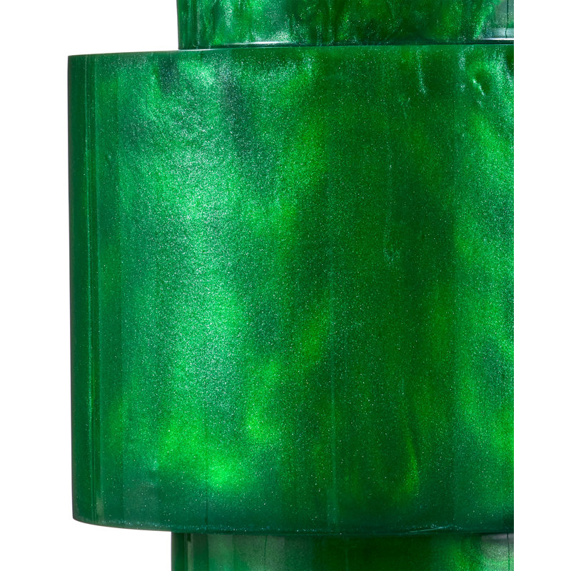 Beryl Standard Table Lamp, Green Swirl