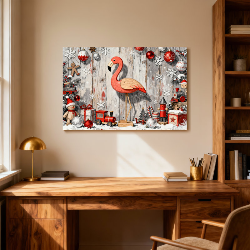Motif de Noël de Noël, H 24 po x l 36 po