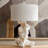 Driftwood Plaster Table Lamp Lamp