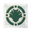 Serviettes de table en satin de coton Timothy Corrigan Parterre Garden